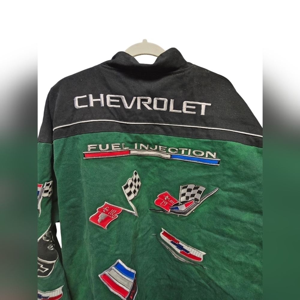 CHEVROLET Jacket GM by RR Designs Green Sz. 6XL - Picture 5 of 13